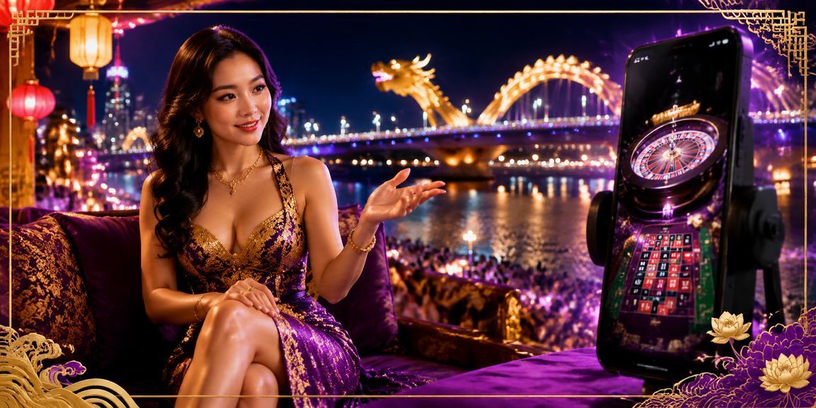 Không khí lễ hội Đà Nẵng minh họa trải nghiệm casino di động cho người Việt