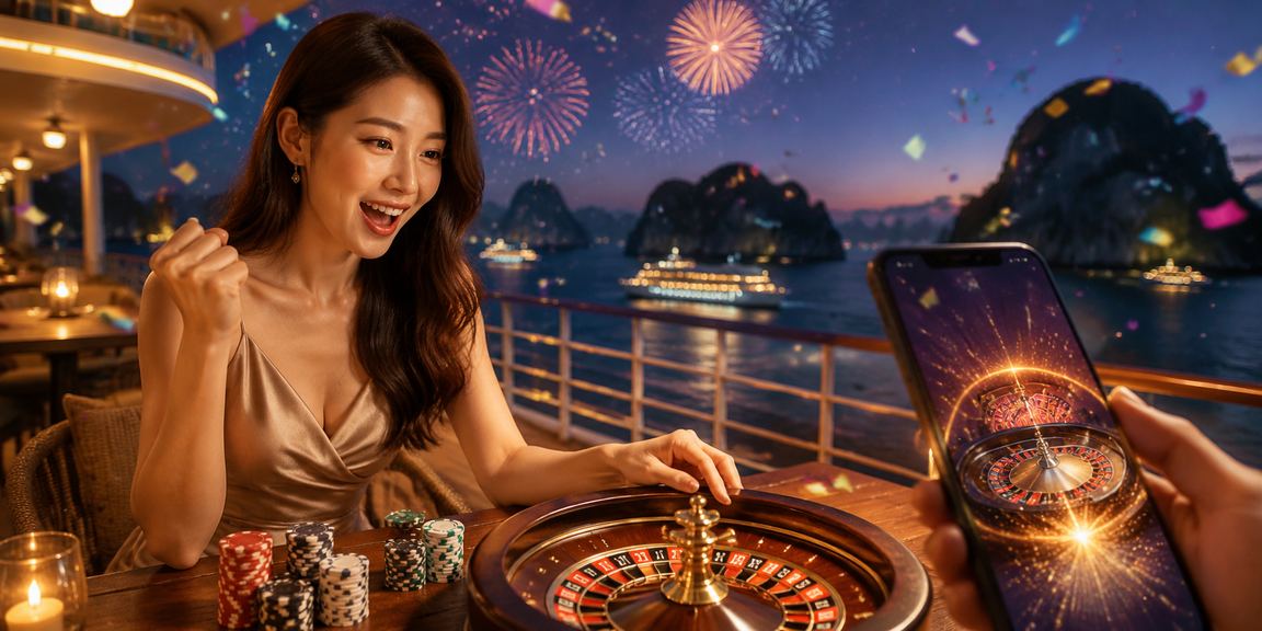 Người dùng tại Hạ Long đọc câu hỏi thường gặp trên điện thoại